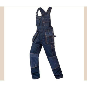 Planet Gates dark blue / S Men Women Work Coveralls Multi-functional Pockets Repairman strap Jumpsuits Pants Top quality Workwear Uniforms