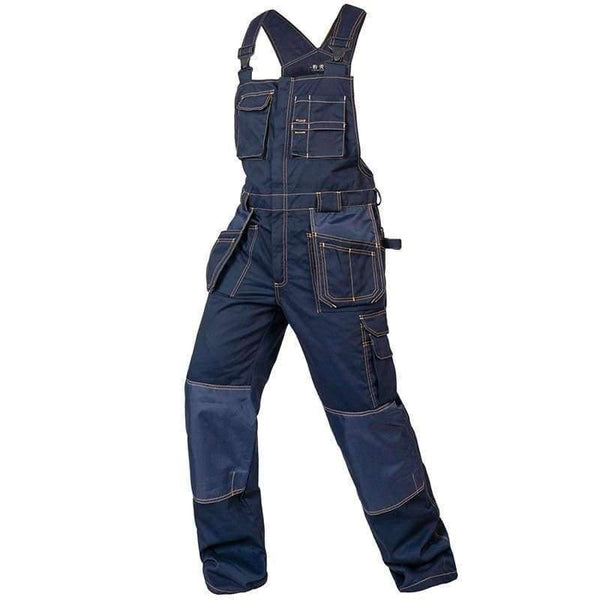 Planet Gates dark blue / S Men Women Work Coveralls Multi-functional Pockets Repairman strap Jumpsuits Pants Top quality Workwear Uniforms