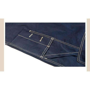 Planet Gates dark blue / S Men Women Work Coveralls Multi-functional Pockets Repairman strap Jumpsuits Pants Top quality Workwear Uniforms