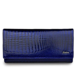 Planet Gates dark blue Women Wallets and Purses Luxury Brand Alligator Long Genuine Leather Ladies Clutch Coin Purse Female Crocodile Cow Wallet