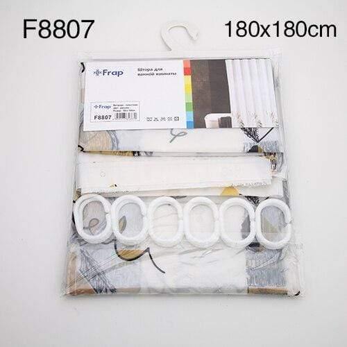 Planet Gates Dark Gray 180*180cm 180*200cm PE Waterproof Shower Curtain European floral Bathroom Curtain Bath Curtain With hooks F8851