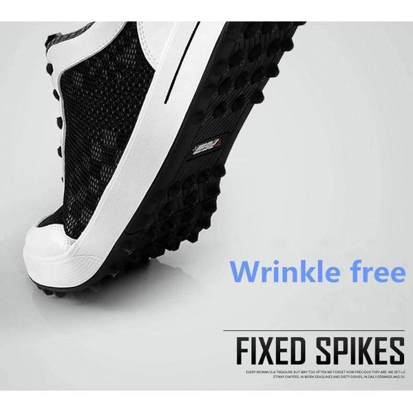 Planet Gates dark gray / 7 Summer new pgm golf men's super light ventilation no creases breathable net cloth sneakers