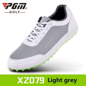 Planet Gates dark gray / 7 Summer new pgm golf men's super light ventilation no creases breathable net cloth sneakers