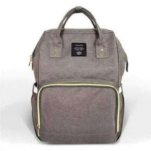 Planet Gates Dark gray Baby Diaper Bag Fashion  Maternity Nappy Bag Large Capacity Baby Bag Bolsa Maternidade Designer Nursing a Bag For Mother