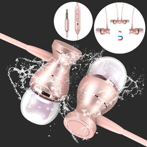 Planet Gates Dark Gray Earphone In-Ear Earphone Headset In-line Control Magnetic Clarity Stereo Sound With Mic Earphones For iPhone Mobile Phone MP3 MP4