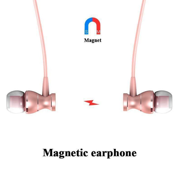 Planet Gates Dark Gray Earphone In-Ear Earphone Headset In-line Control Magnetic Clarity Stereo Sound With Mic Earphones For iPhone Mobile Phone MP3 MP4