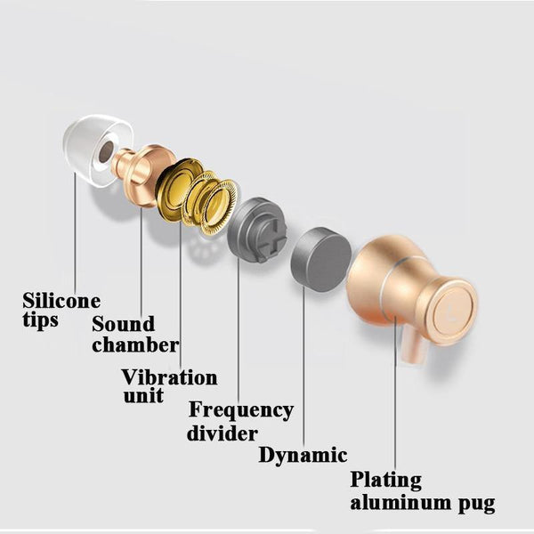 Planet Gates Dark Gray Earphone In-Ear Earphone Headset In-line Control Magnetic Clarity Stereo Sound With Mic Earphones For iPhone Mobile Phone MP3 MP4