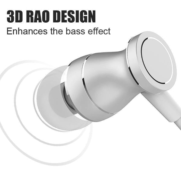 Planet Gates Dark Gray TOMKAS Earphone with Microphone For Mobile Phone Universal Metal Magnet Wired Control Stereo Headset Earphones and Headphone