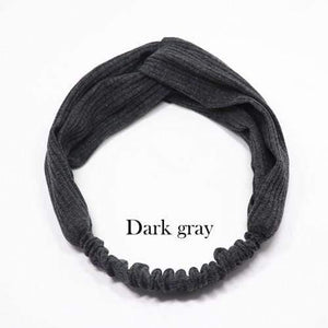 Women Girls Hair Fashion Knot Headband Turban Headwrap Braid Hairband Twist Suede Elastic Head Band Bandage Hair Accessories