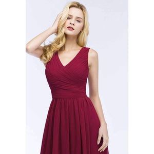 Planet Gates dark green / 2 One Shoulder Long Chiffon Evening Dresses 2018 Ruched Formal Dresses Party Gowns vestido de festa Custom Made