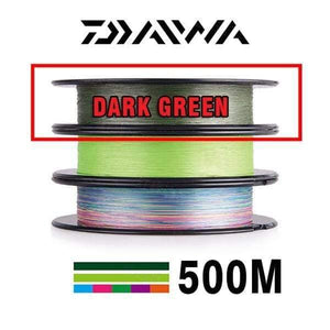 Planet Gates Dark Green / 30LB-13KG-0.2MM / Mainline 8 Braided Fishing Line - Length:500m/550yds, 30-80lb, Diameter:0.2mm-0.35mm Japan PE braided line J-Braid Line SEA FISHING