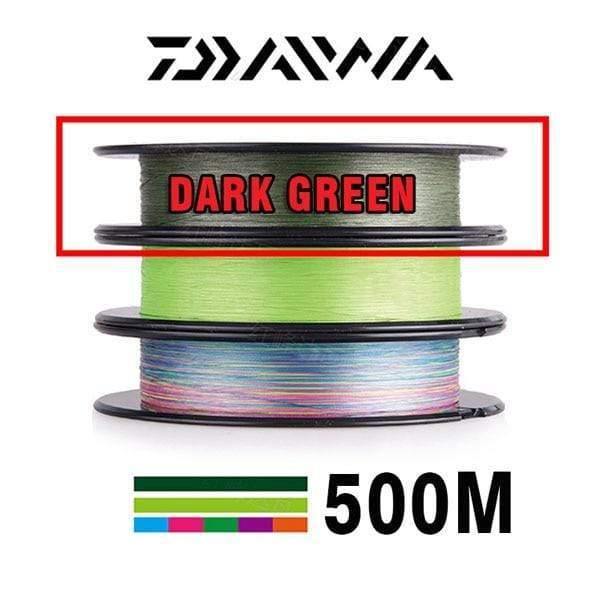 Planet Gates Dark Green / 30LB-13KG-0.2MM / Mainline 8 Braided Fishing Line - Length:500m/550yds, 30-80lb, Diameter:0.2mm-0.35mm Japan PE braided line J-Braid Line SEA FISHING