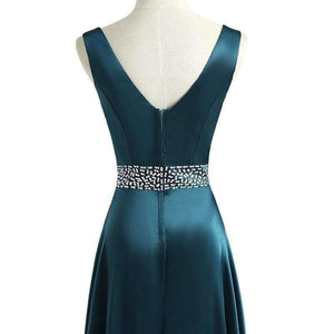 Planet Gates Dark green / 4 Formal long Evening Dress Vestido de Festa Longo V-Neck Fashion Robe de soiree Plus size Party Gown