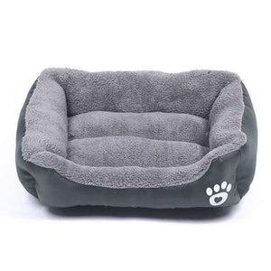 Planet Gates Dark green / 42x32 cm Soft PP Cotton Pet Dog Bed Winter Warm Padded Puppy Cat Sofa Bed Cushion Waterproof Cat Dog Pet Mat House