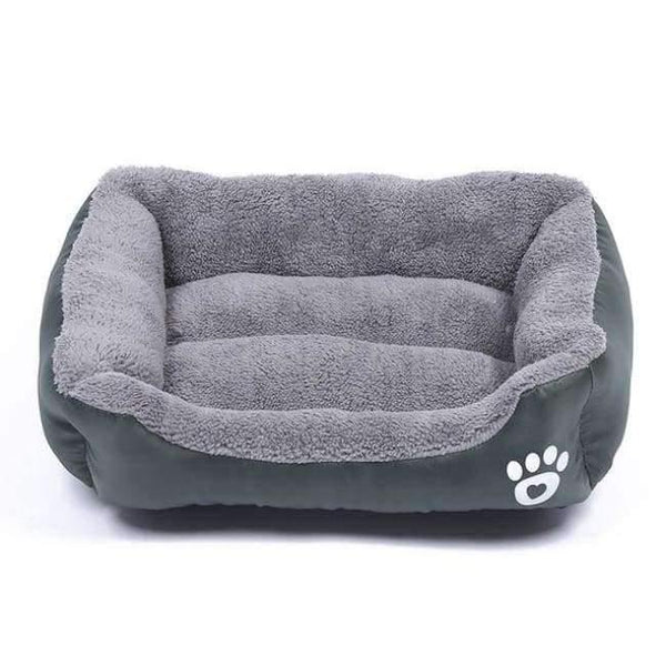 Planet Gates Dark green / 42x32 cm Soft PP Cotton Pet Dog Bed Winter Warm Padded Puppy Cat Sofa Bed Cushion Waterproof Cat Dog Pet Mat House