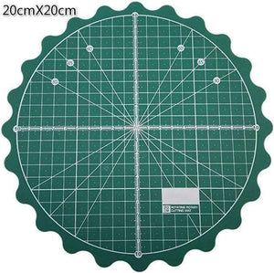 Planet Gates dark green Self Healing Rotary Cutting Mat For Office School  Supplies Quilting, Paper Craft, Clay Craft, Art Craft Size 8 Inch (20cmX20cm)