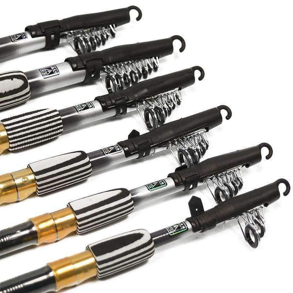 Planet Gates Dark Grey / 1.3M Mini Telescopic Fishing Rods High Strength Carbon Fiber Cheap Fishing Rod Pole for Sea River Lake Boat Fishing