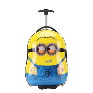 Planet Gates Dark Grey / 16" Luggage Rase Cartoon Boy Girl Travel 16inches Students Trolley Wheeled bag Case Cute Children Boarding The Chassis Gift