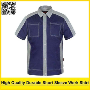 Planet Gates Dark grey Dark grey / XS Men's short sleeve polo shirt High quality  workwear shirt  work shirt engineer uniform jacket mechanic polo shirt