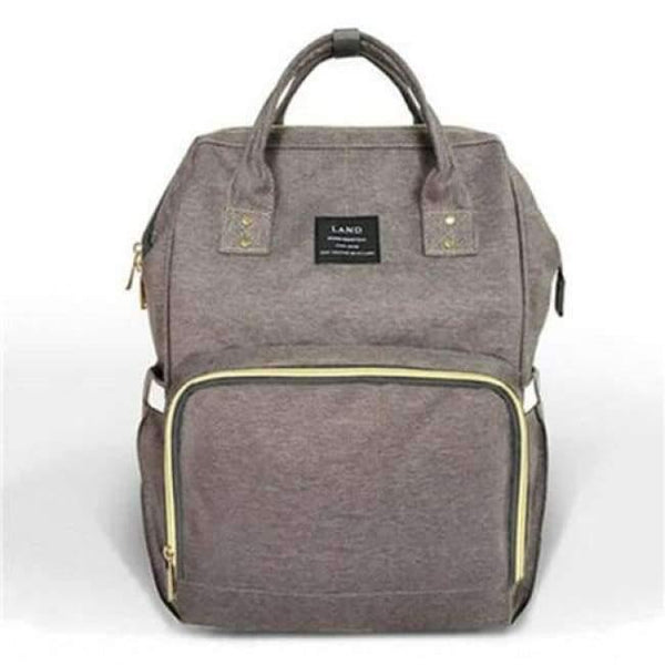 Planet Gates Dark Grey Fashion Maternity Bag Mummy Nappy Bags Brand Large Capacity Baby Bag Travel Backpack Design Nursing Diaper Bag Baby Care