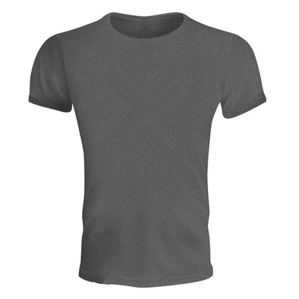 Mens Short Sleeve Solid Cotton T-shirt Gyms Fitness Bodybuilding Workout T Shirts Summer Casual Slim Tee Tops Crossfit Clothing