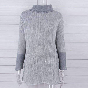 Planet Gates Dark grey / L Winter Female Sweater Oversized Women's Turtleneck Winter Woman Sweater Knitting Pullovers Women's Sweaters Coarse Knitted