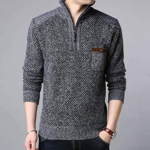 Planet Gates Dark Grey / M Jackets For Men Half Zip Pullover Trend Overcoat Winter Windbreakers Casual Coat Men Clothing