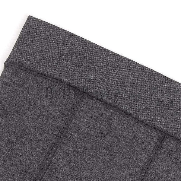 Planet Gates Dark Grey / One Size Warm Leggings for Women Milk Cotton Slim Leggings Single Cashmere Foot Wear Elastic Pants Legging Female Winter Leggings
