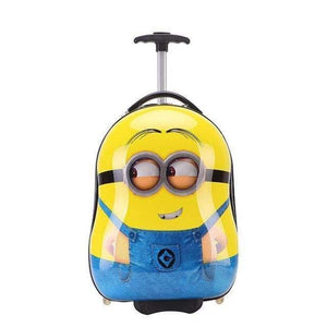 Planet Gates Dark Grey Travel Luggage Child Rolling School Bag Cartoon Students Trolley Case Children Boarding Box Gift