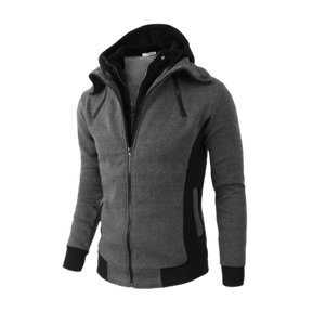 Planet Gates Dark Grey / XXXL Fashion Brand Hoodies Men Casual Sportswear Male Hoodies Zipper Long Sleeve Sweatshirt Jacket European size