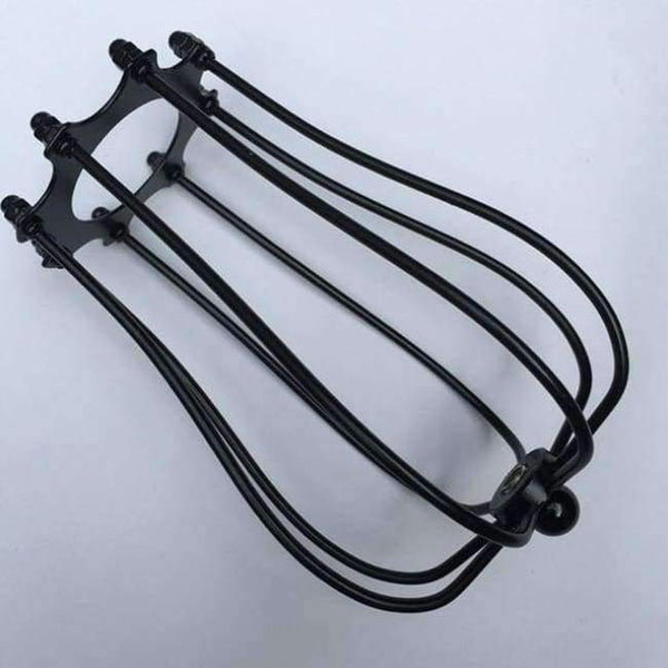 Planet Gates Dark Khaki Vintage Industrial Retro Pendant Lamp Edison Light E27 Holder Iron Cage Lampshade Warehouse Style Light Fixture Indoor Lighting