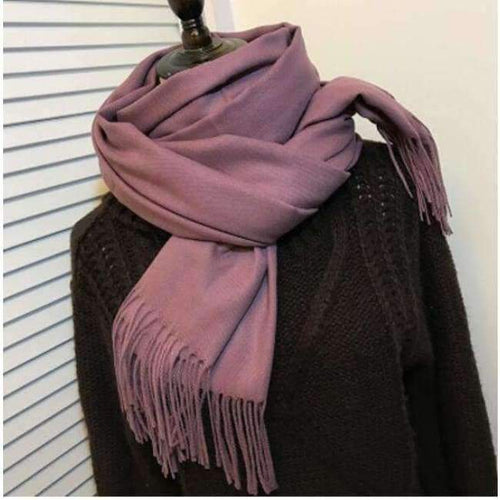 Planet Gates dark pink Female Male Canada Wool Cashmere Scarf Pashmina Tassels Women Wrap Warm Luxury Brand Scarf Unisex Men SCARF