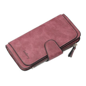 Planet Gates dark red / China Women Wallets Slim Wallet For Credit Card Fashion Portefeuille Femme Leather Culutch Ladies Long And Short Wallet Coin Purse