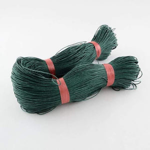 Planet Gates DarkGreen 1mm 400m/bundle Cotton Wax Beading Cord Thread for Necklace  Bracelet Jewelry Making Findings Accessories Hot Discount