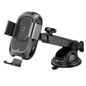 Baseus Car Phone Holder for iPhone Samsung Intelligent Infrared Qi Car Wireless Charger Air Vent Mount Mobile Phone Holder Stand