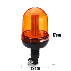 Planet Gates DC 12V-24V 80 LED Flashing Strobe Beacon Emergency Warning Light Amber Lamp Traffic Light Roadway Safety