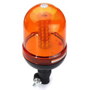 Planet Gates DC 12V-24V 80 LED Flashing Strobe Beacon Emergency Warning Light Amber Lamp Traffic Light Roadway Safety