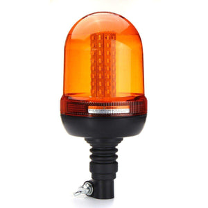 Planet Gates DC 12V-24V 80 LED Flashing Strobe Beacon Emergency Warning Light Amber Lamp Traffic Light Roadway Safety