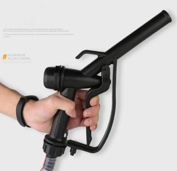 Planet Gates DC 12V/24V Oil Pump Refueling Gun Combination Set Electric Submersible Pump 5 meter Steel Oil Hose Submersible Fuel Pump