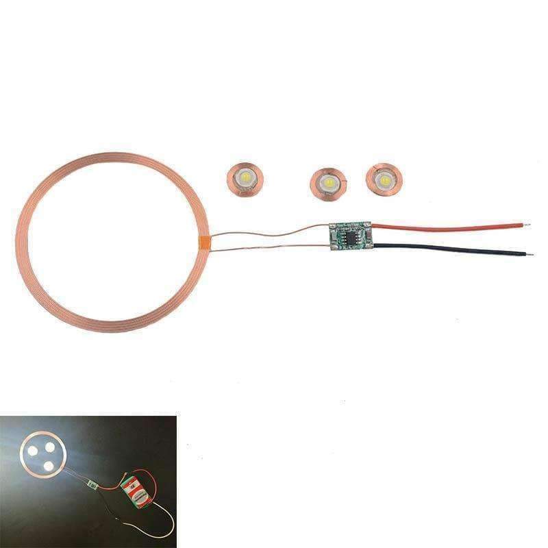 Planet Gates DC 12V DIY Moduł zasilania bezprzewodowego Moduł ładowania bezprzewodowego Moduł nadajnika-odbiornika do eksperymentów elektronicznych