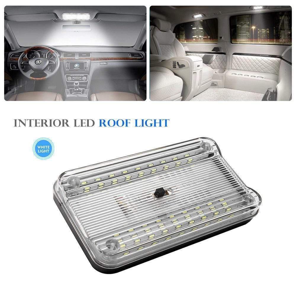 Planet Gates DC 12V White 36 LED Light  Interior Roof Light Caravan Van Sprinter For Transit Roof Dome
