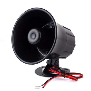 Planet Gates DC12V 110DB Wired Loud Alarm Siren Horn Outdoor with Bracket For GSM Alarm Systems Home Security Protection System