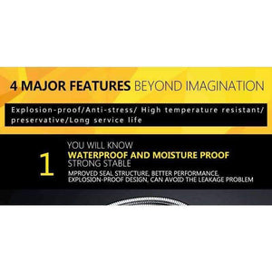 Planet Gates DCAN Plumbing Hoses Stainless Steel Shower Hose 1.5m Plumbing Hose Bath Products Bathroom Accessories SUS304 Shower Tubing/Hoses