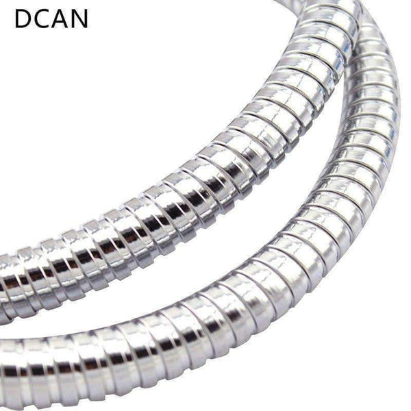 Dcan Plumbing Hoses Stainless Steel Shower Hose 1.5M Plumbing Hose Bath Products Bathroom Accessories Sus304 Shower Tubing/hoses