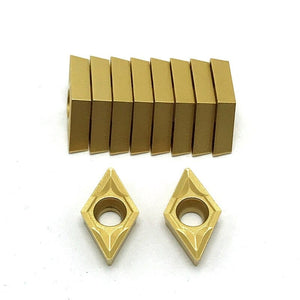 Planet Gates DCMT070204 VP15TF /UE6020/US735 internal turning tool metal lathe tools high quality Cutting tool DCMT 070204 turning insert