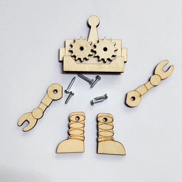 Planet Gates DD289CH Children Busy Board Accessories Wood DIY Toy Montessori Material Early Education Activity Toddler Toys For Basic Skills Learning