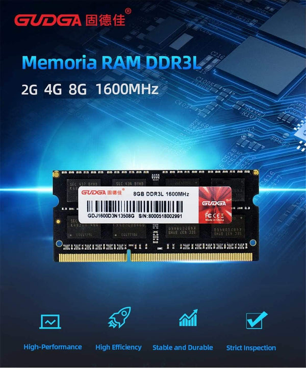 Planet Gates DDR3 4GB 8GB 1600MHz Sodimm memoria ram 1.35V Notebook RAM 204Pin Laptop Memory ram Sodimm DDR 3 RAMs Computer accessories