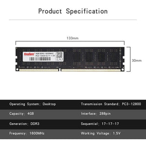 Planet Gates DDR3 4GB 8GB RAM Desktop Memory 1333 1600 Mhz For Desktop Dimm PC  DDR3 memoria ram ddr3 8gb 4gb