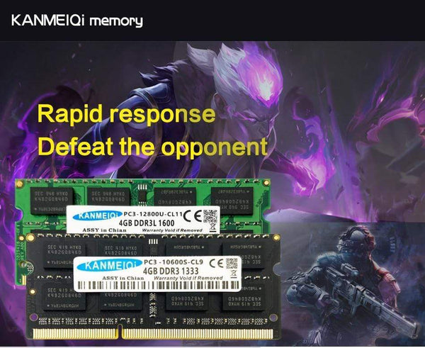 Planet Gates DDR3 4GB Ram Laptop 8GB 1333Mhz 1600MHZ Memory Notebook Module PC3L-12800 SO-DIMM New 2GB 1.35V 204PIN all