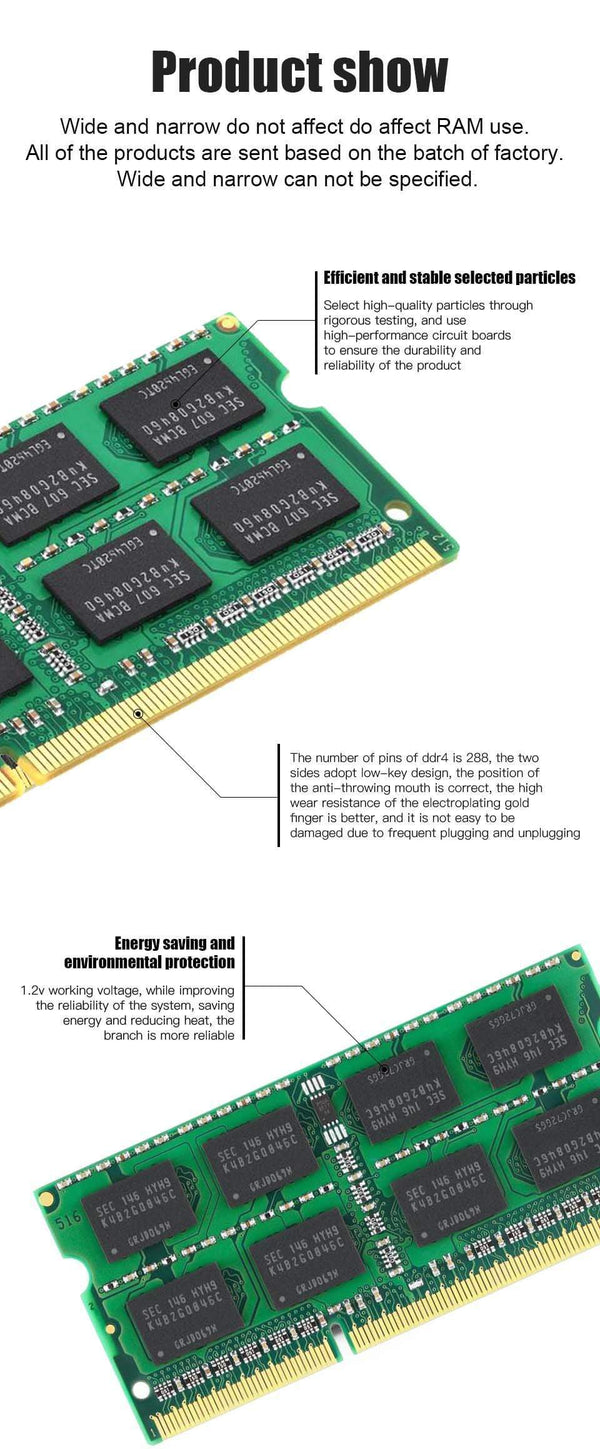 Planet Gates DDR3 DDR4 RAM 2G 4GB 8GB 16GB PC3-10600S 12800S 21300S 1333Mhz SO-DIMM 1.5V Notebook 204Pin Laptop Memory Sodimm NO-ECC